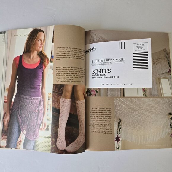 Interweave Knits Summer 2007 Magazine Featuring Knitting Patterns For Women & Ch - Picture 10 of 16